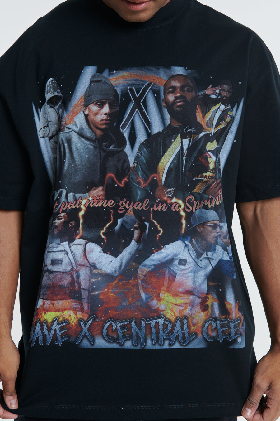 Dave & Central Cee ' Sprinter ' Bootleg Tshirt