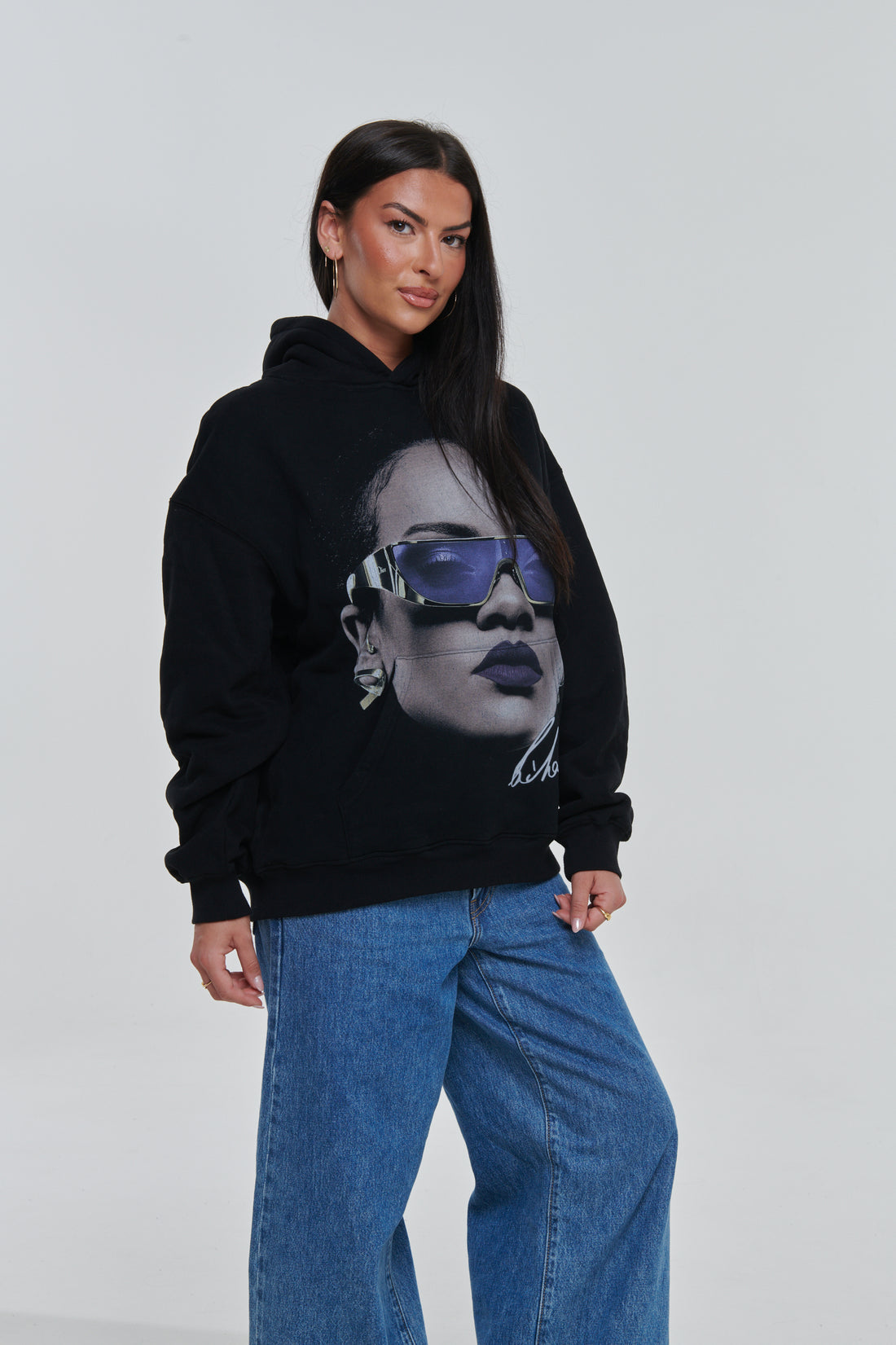 Rhianna Black Hoodie