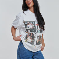 SZA Album Bootleg Tshirt White