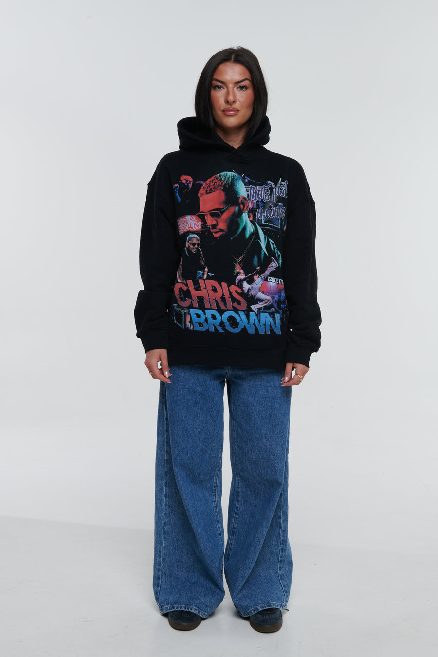 Chris Brown Breezy Black Hoodie W