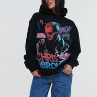 Chris Brown Breezy Black Hoodie W