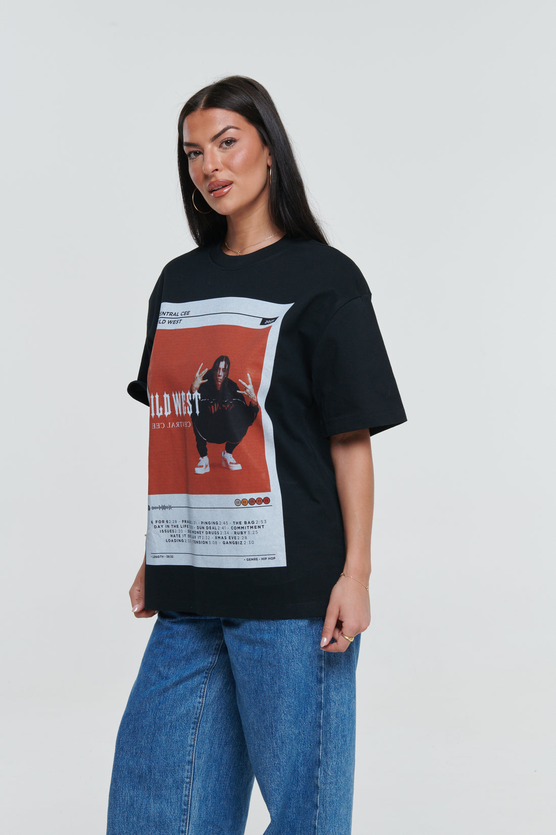 Central Cee 'WILD WEST' Album Tshirt W