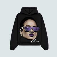 Rhianna Black Hoodie