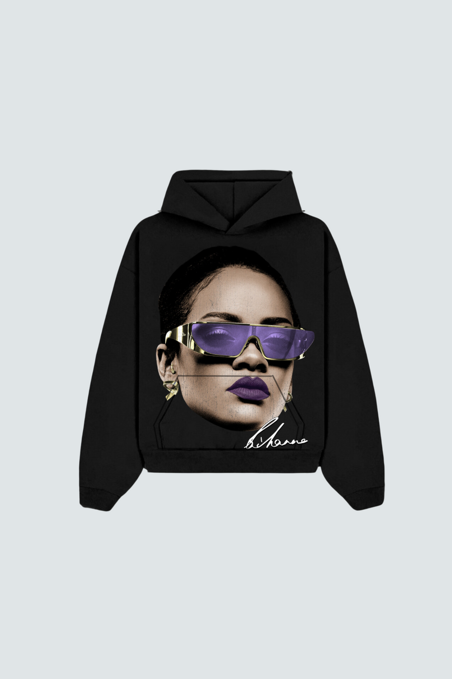 Rhianna Black Hoodie