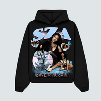 SZA Save Our Soul Black Hoodie