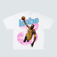 Kobe Bryant Mamba Mentality White Tshirt  W