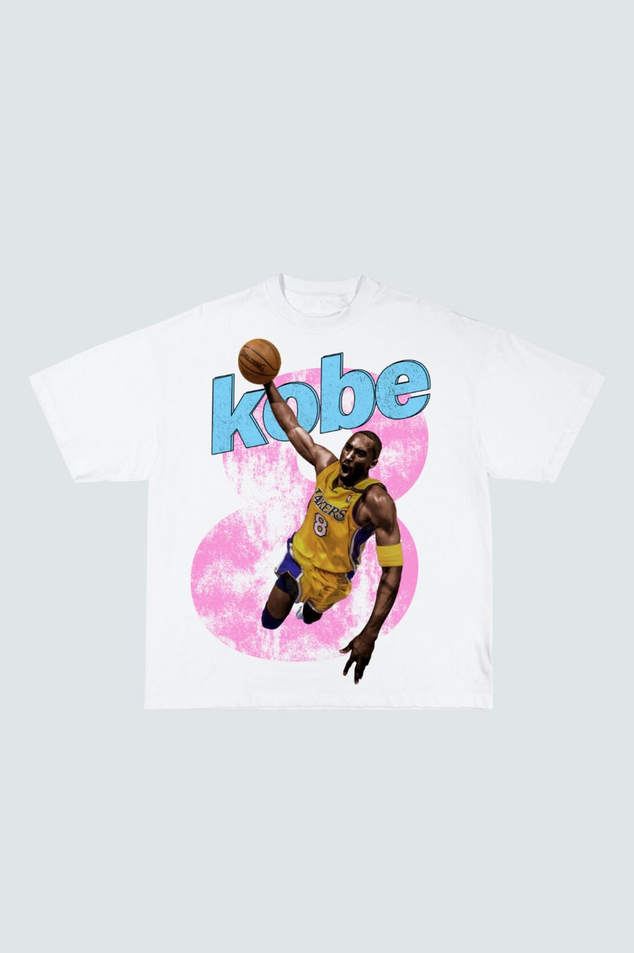 Kobe Bryant Mamba Mentality White Tshirt  W