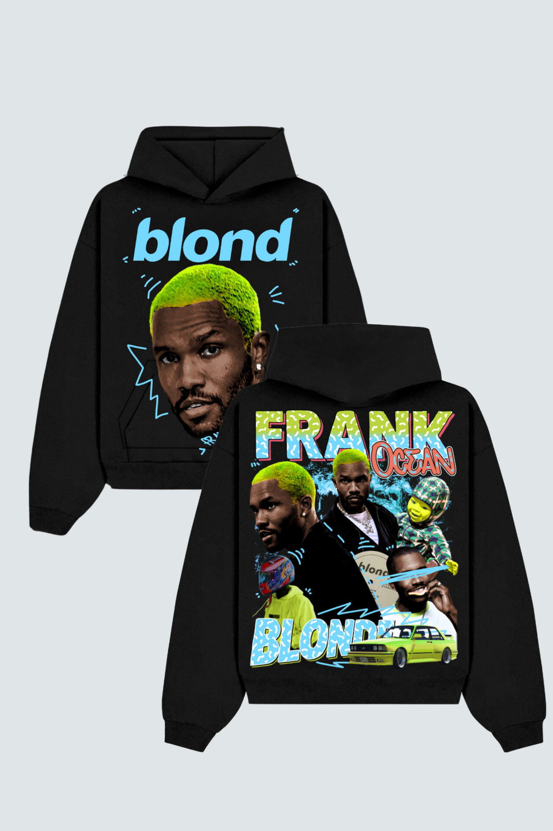 Frank Ocean Blond Black Hoodie W