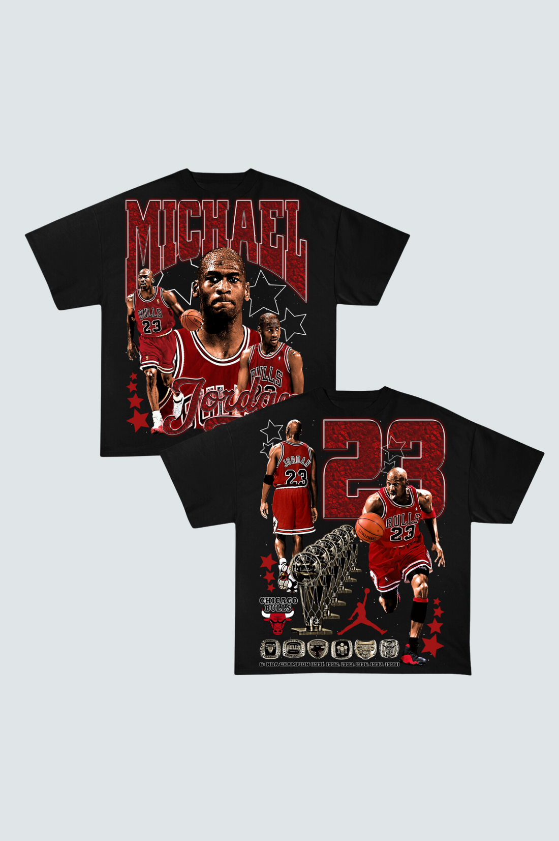 Michael Jordan Bulls Bootleg Tshirt - UNISEX