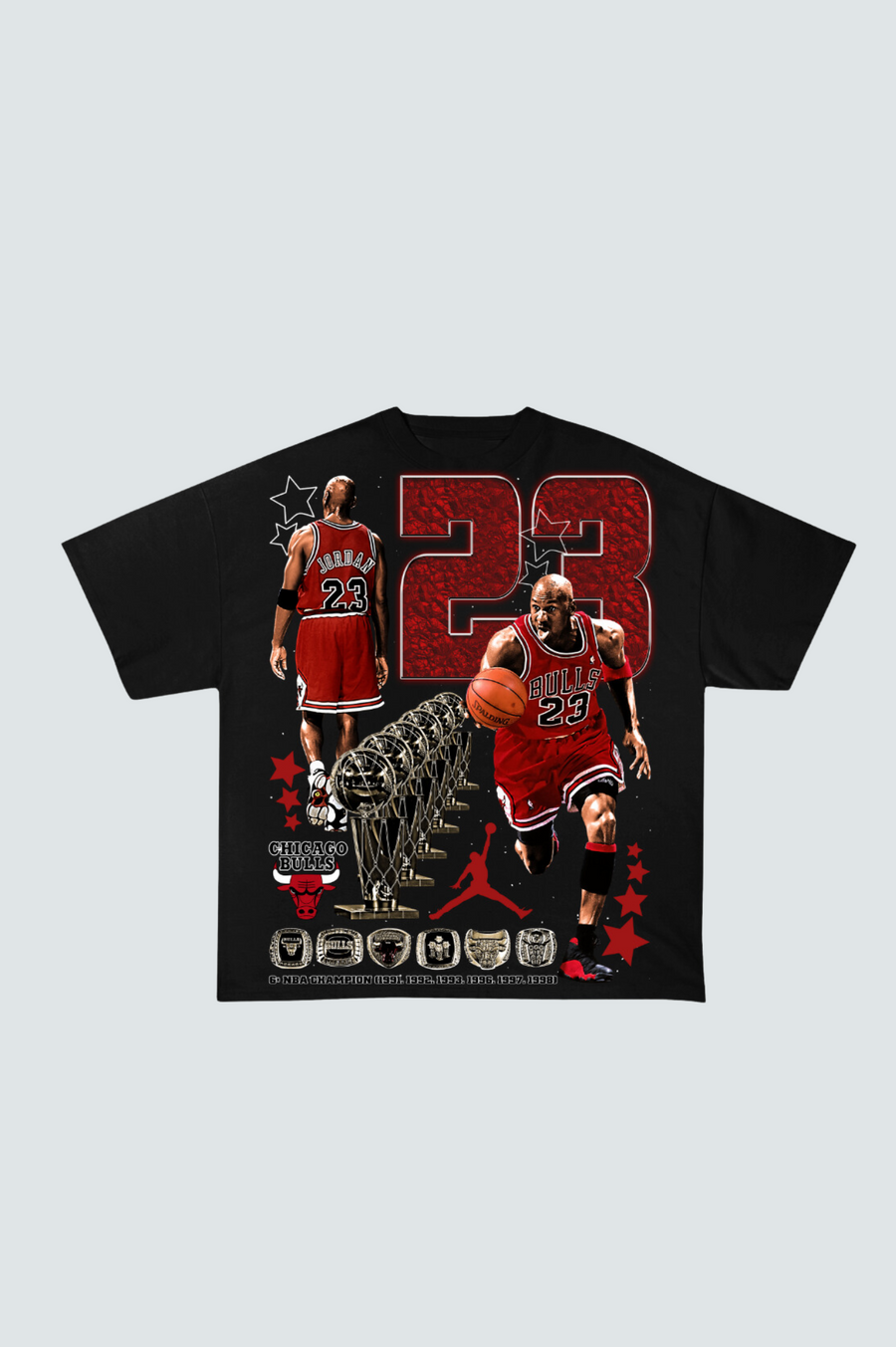 Michael Jordan Bulls Bootleg Tshirt - UNISEX