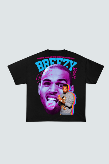 Chris Brown V1. Bootleg Tshirt W