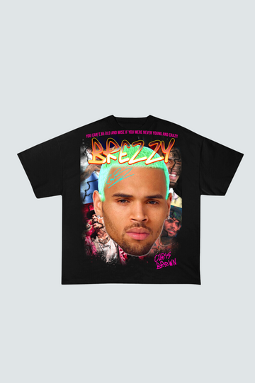 Chris Brown V2. Bootleg Tshirt W