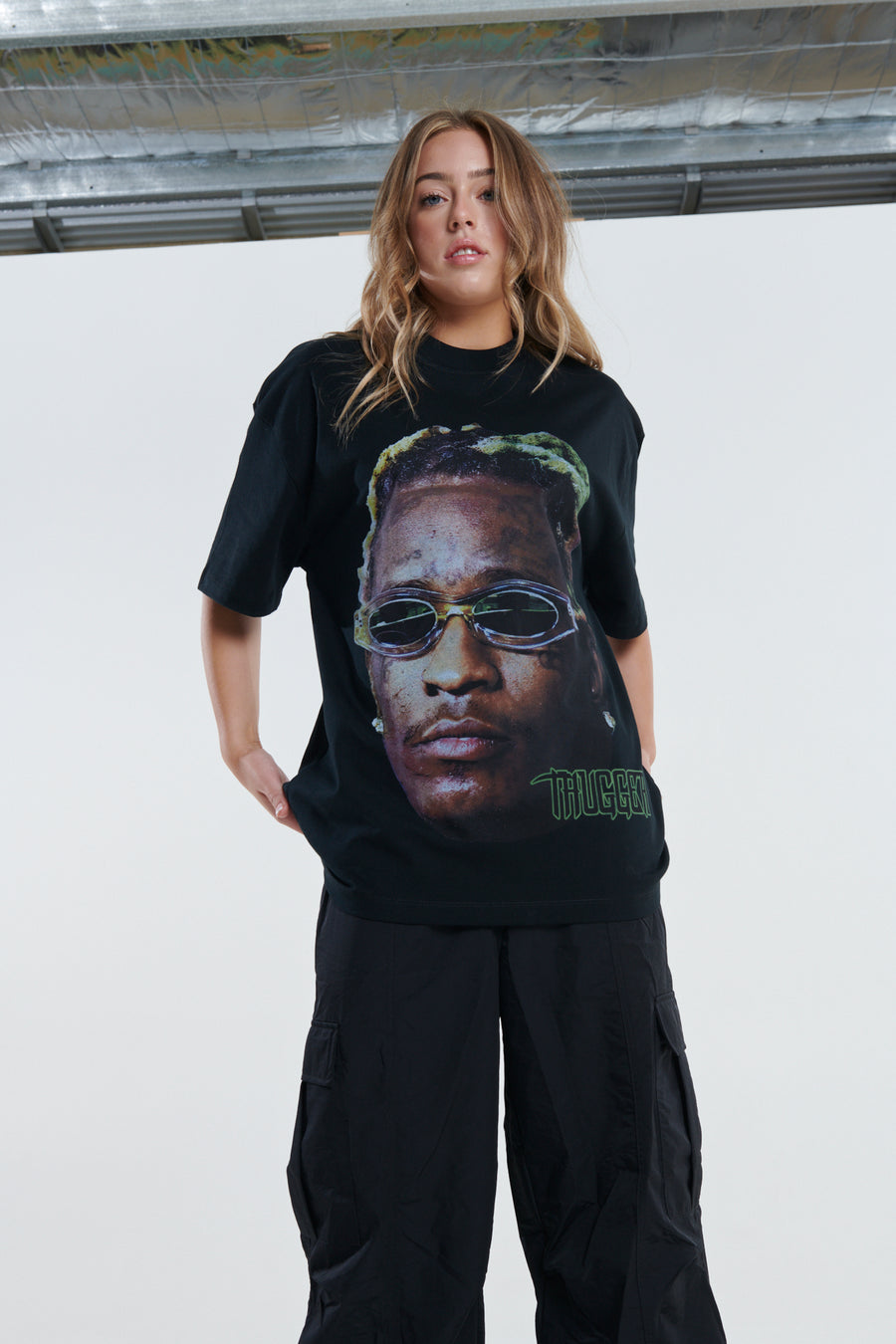 Young Thugger Facedrop Tshirt W