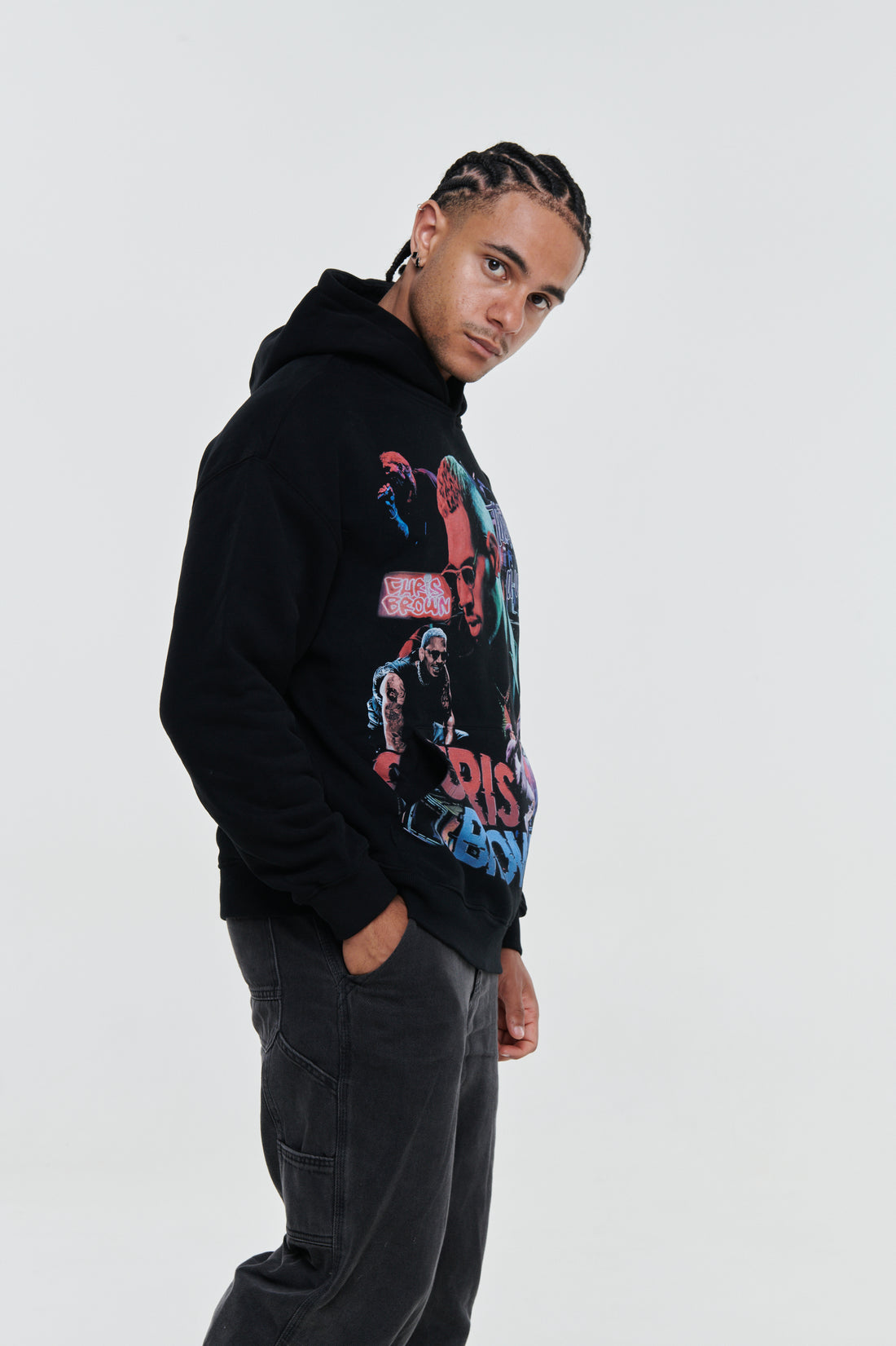 Chris Brown Breezy Black Hoodie