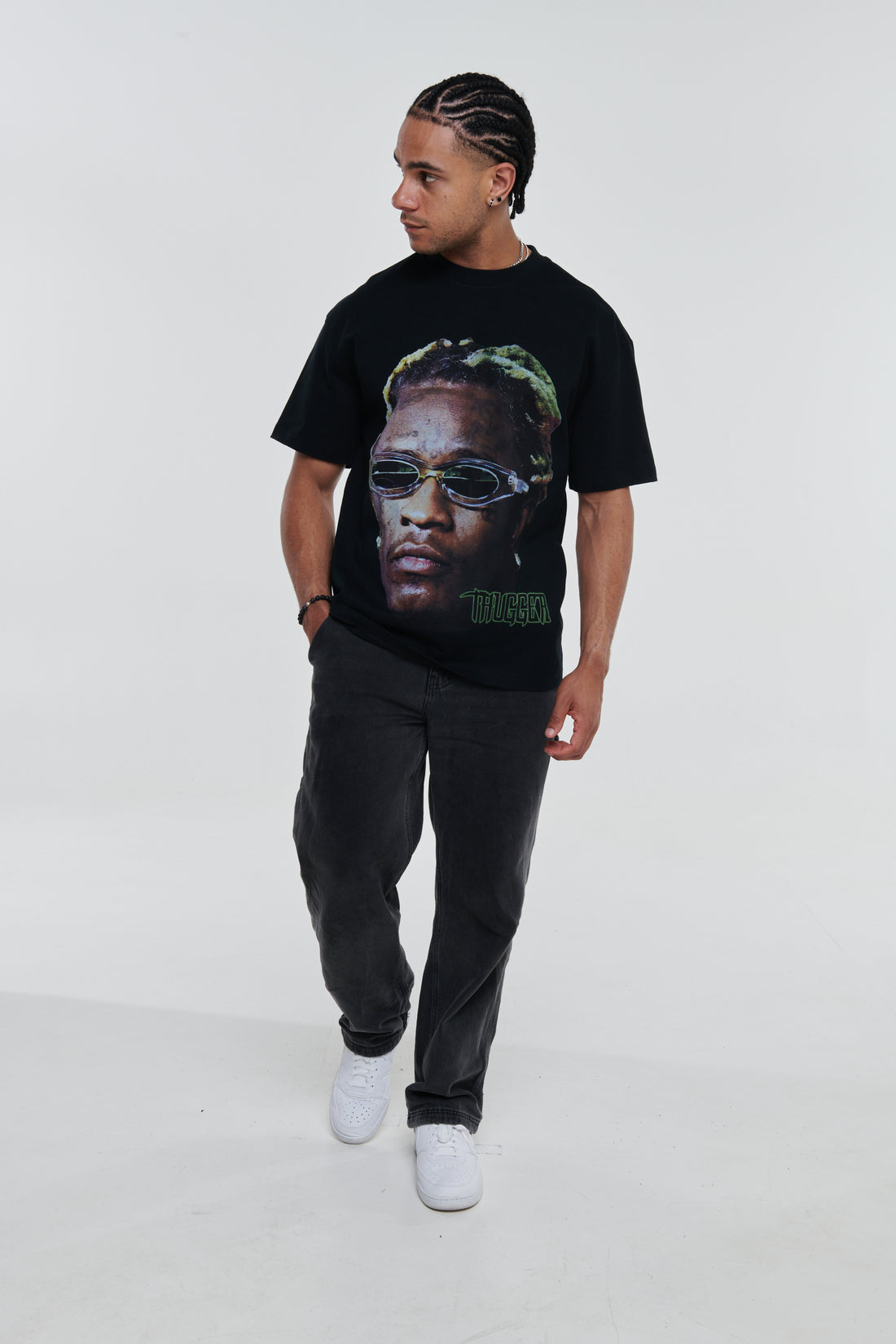 Young Thug Face Drop Tshirt