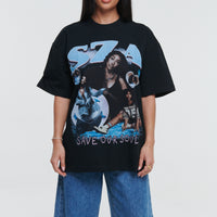 SZA Save Our Soul Black Tshirt